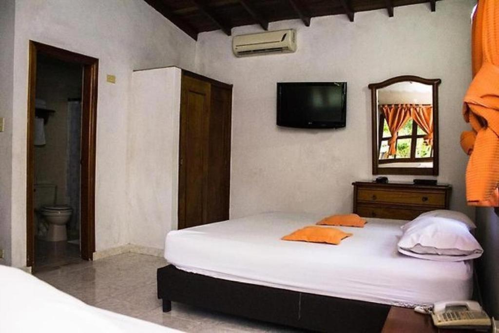 Hosteria Real Hotell Santa Fe de Antioquia Exteriör bild